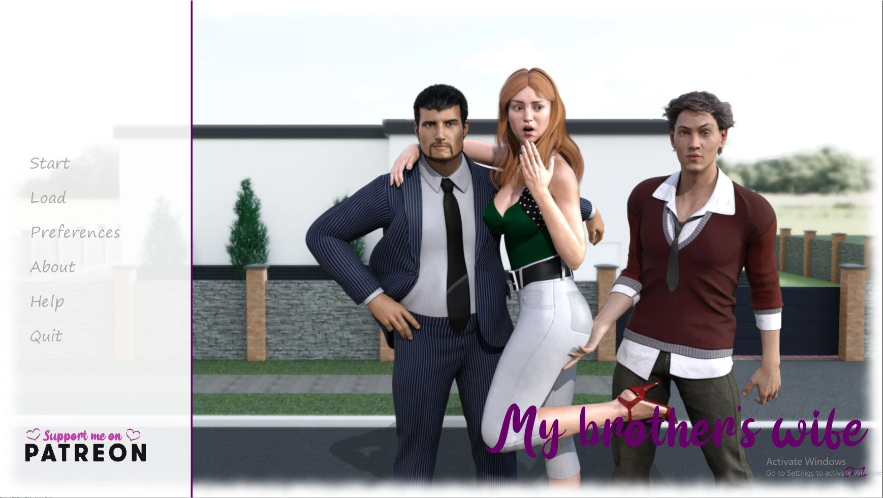 My Brother’s Wife – New Version 0.10.0 [Beanie Guy Studio]